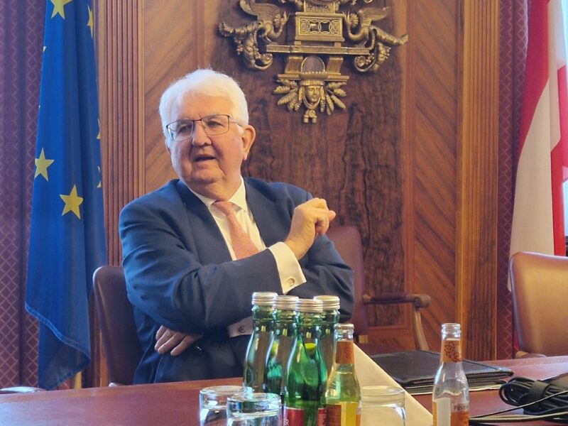 Exklusives Gespräch mit Nationalbank-Governeur Holzmann