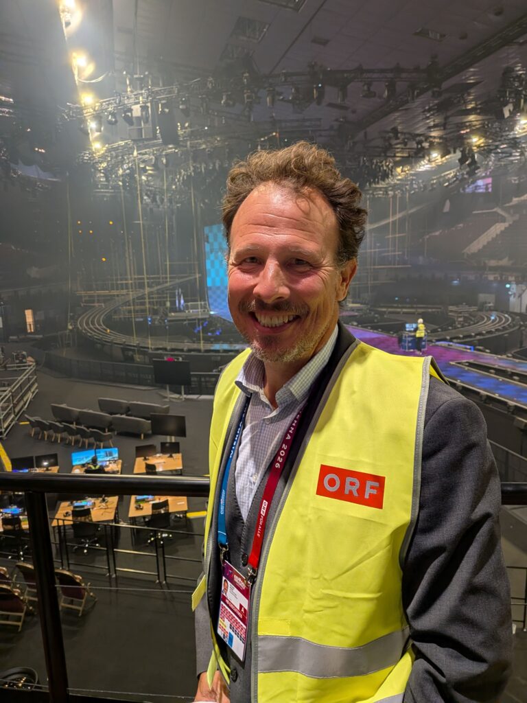 Vor dem ESC: exklusiver Besuch in der Wiener Stadthalle