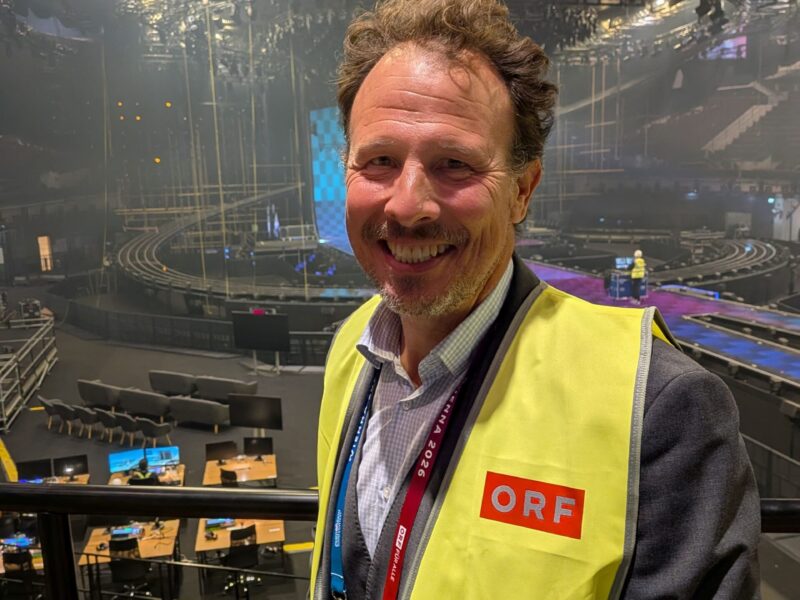 Vor dem ESC: exklusiver Besuch in der Wiener Stadthalle