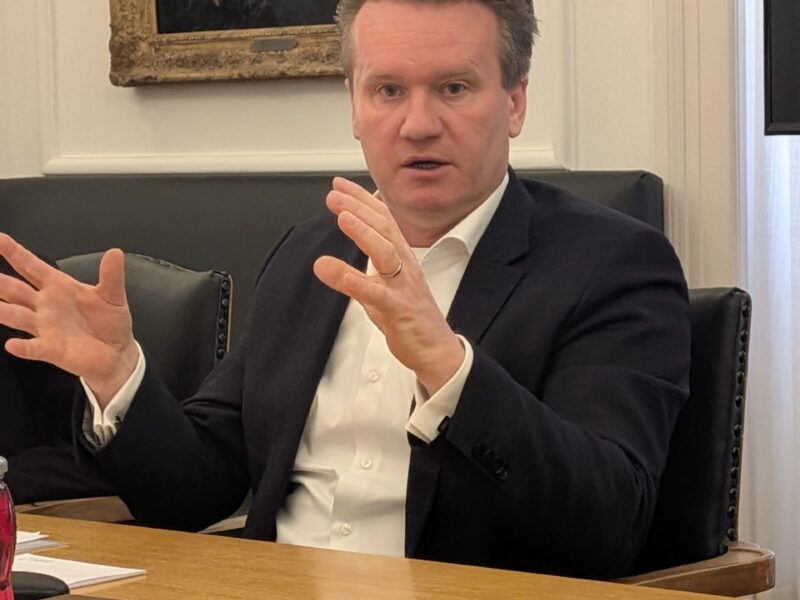 Exklusives Gespräch mit IV Präsident Georg Knill
