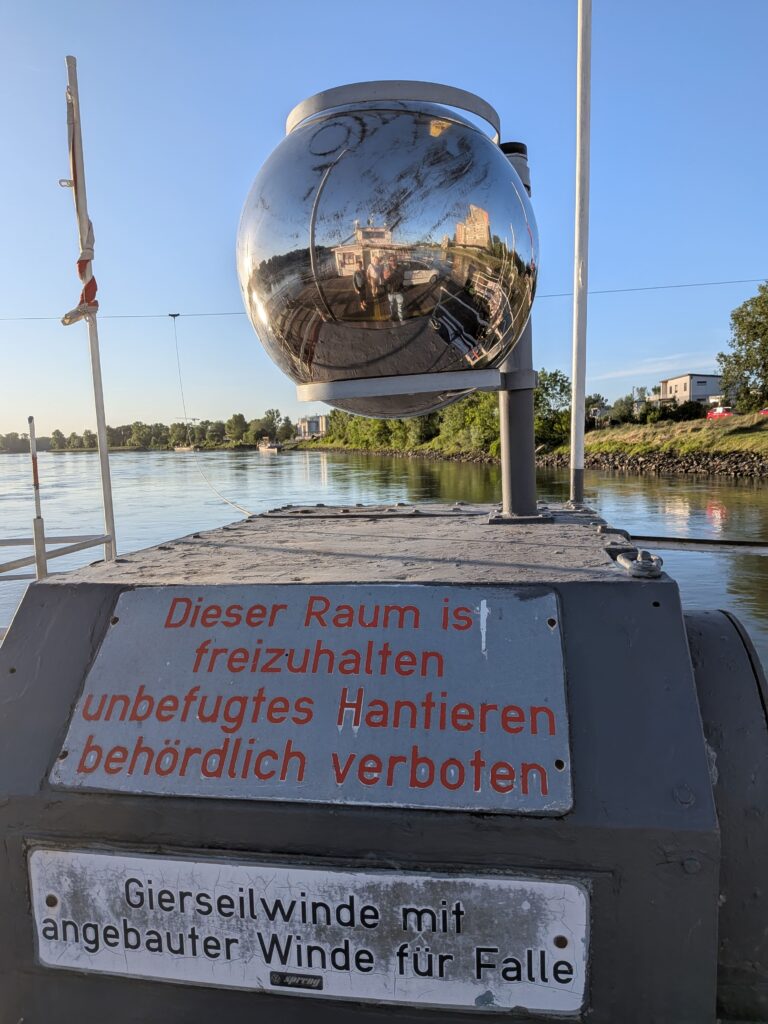 Exklusiver Besuch der Rollfähre Klosterneuburg